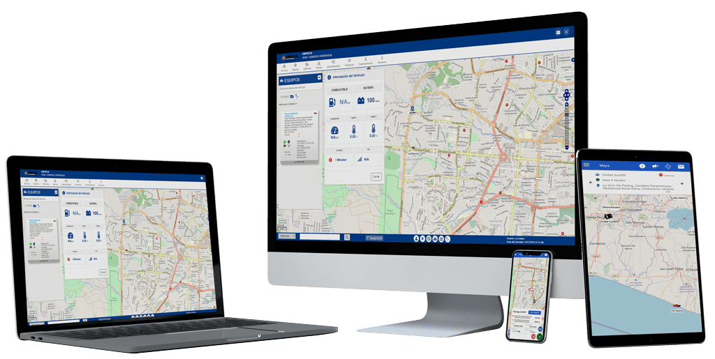 Plataforma web Ubica GPS El Salvador